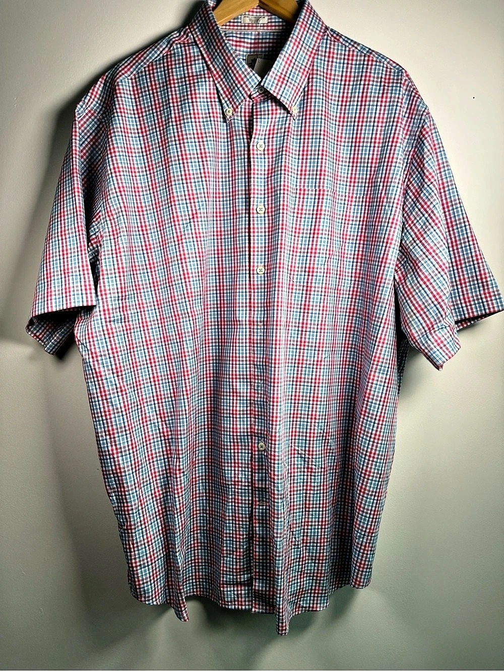 Peter Millar Extra Large Plaid Button-Down Shirt Plaid Button-Down Shirt